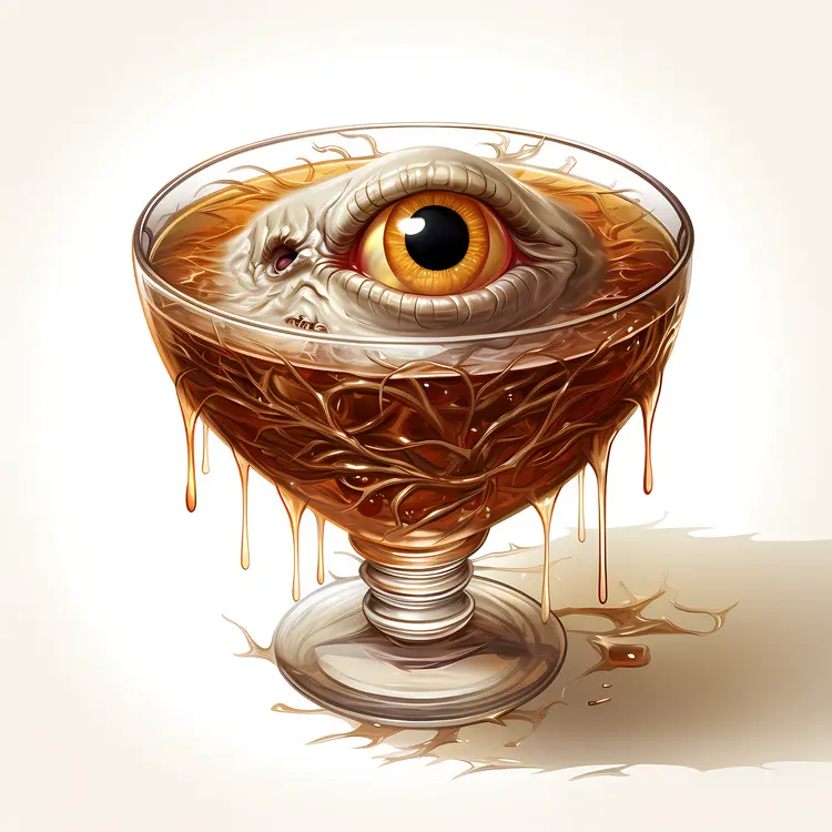 Spooky Halloween Eyeball Cocktail