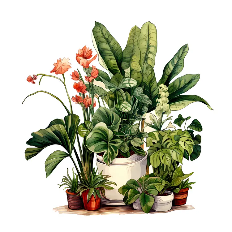 Beautiful Potted Plants