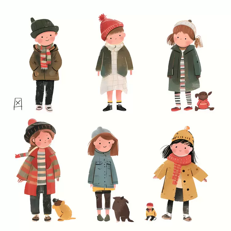 clothing cartoon girl hats outdoor
