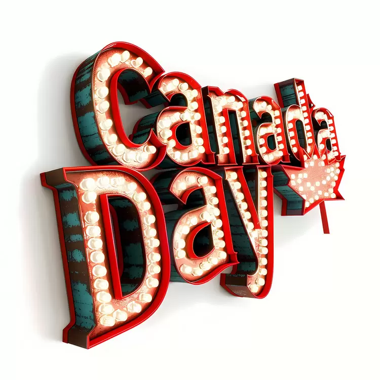 Toronto sign Sign of the city Old style neon lights Historical signage Canada day
