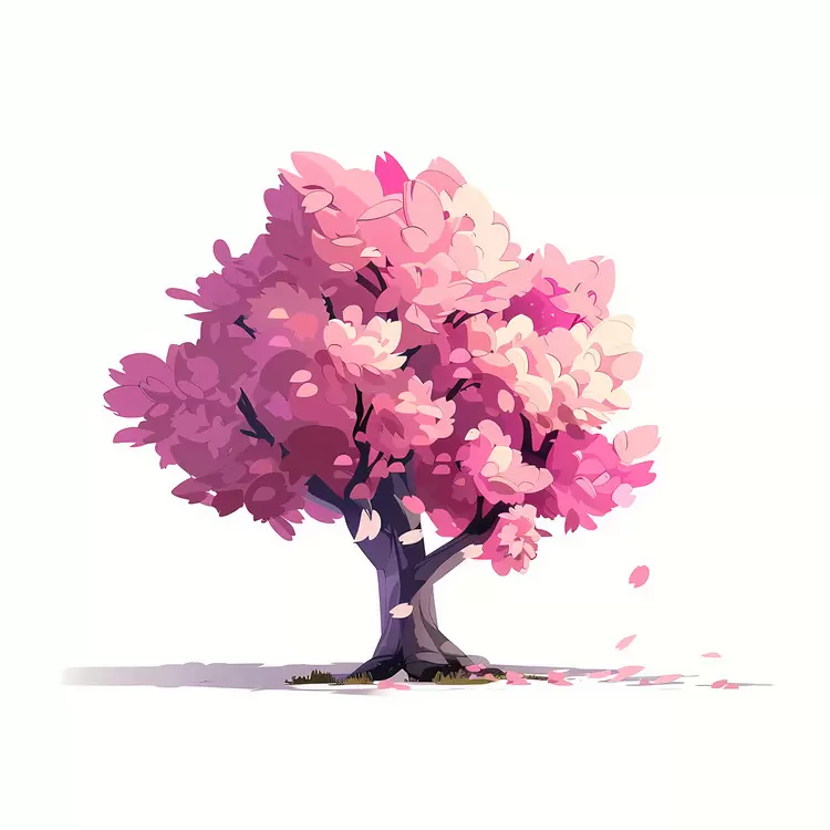 Blooming Flower Delicate Petals Cherry Blossom Tree Soft Petals Blossoming Branches
