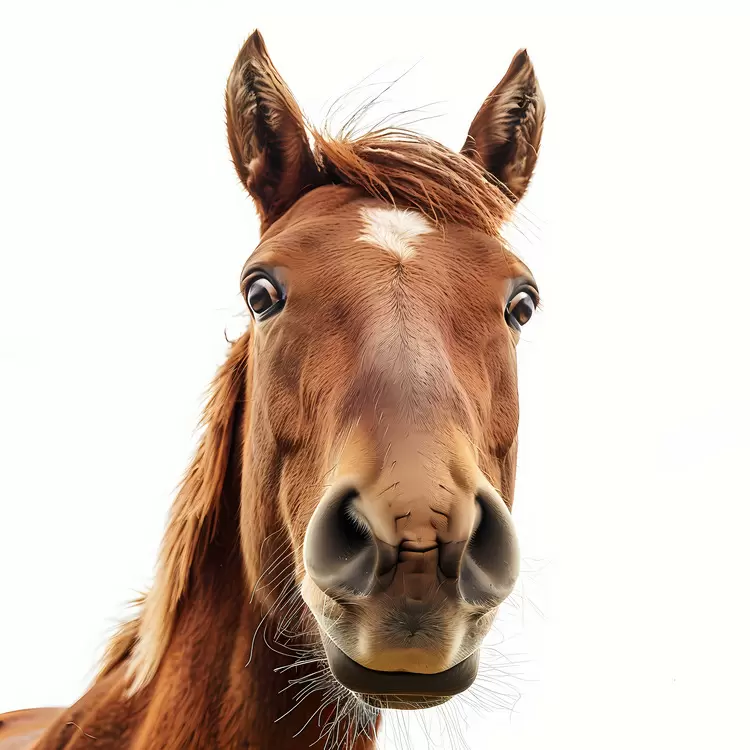 Long emoji Straight Glossy Nose