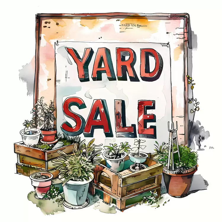 nursery repurpose reuse outdoor yard sale
