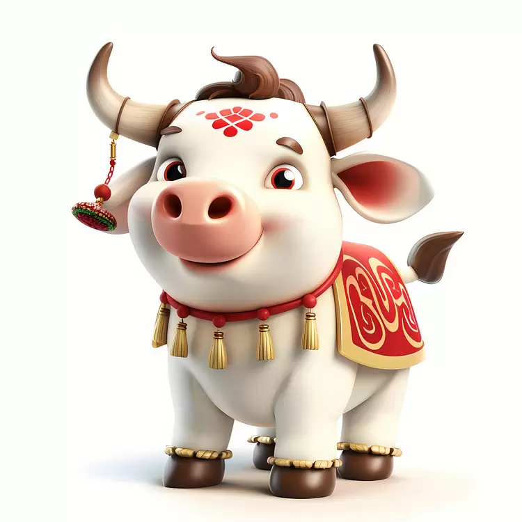 animal greeting animal in traditional costume chinese new year lucky animal happy new year