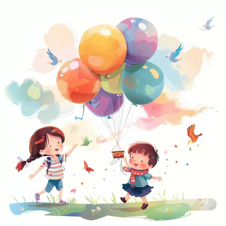 Kids Air Playful Spring Balloons