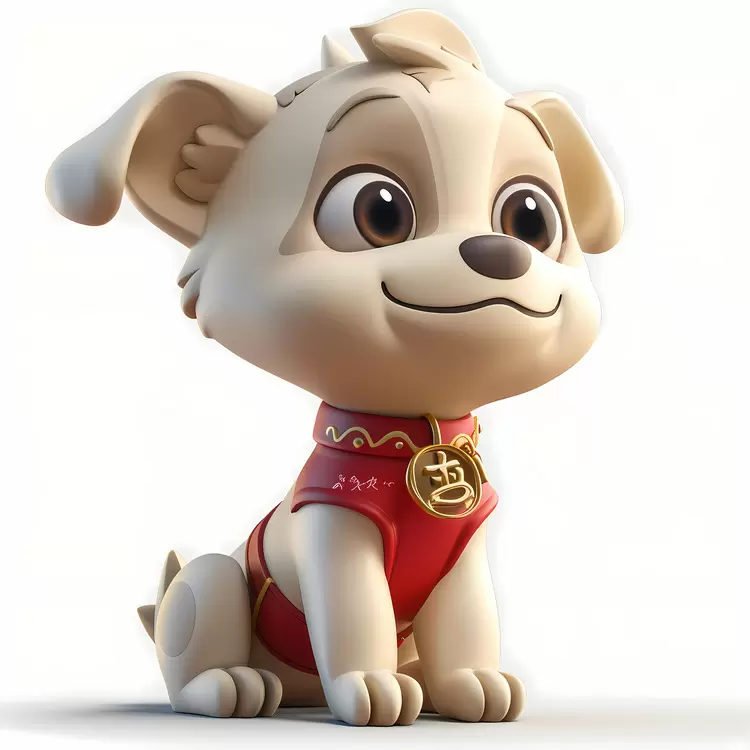 representation smiling dog toy pet