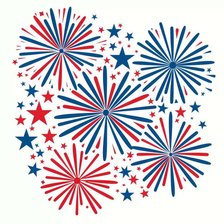 holiday white patriotic celebration 4th Of July
