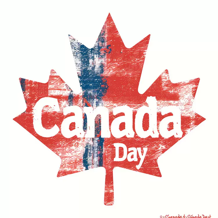 september 1st canadian flag celebration maple leaf design Canada Day
