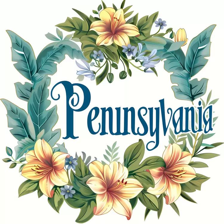 flower wreath pennsylvania botanical wreath floral wreath