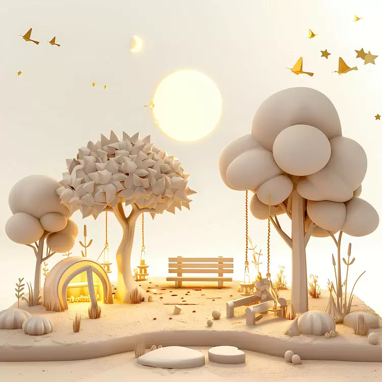 Wooden walkway Camping gear Bench Trees Landscape