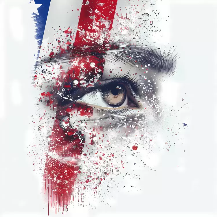 expressive 4th Of July Artistic lively dynamic
