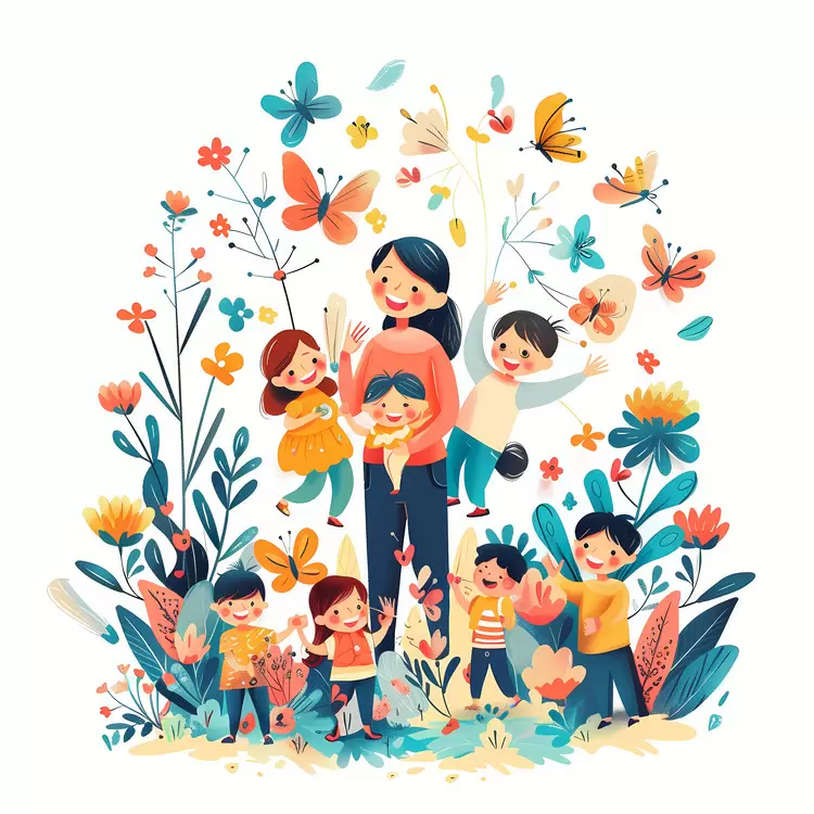 joy flowers warmth happy affectionate