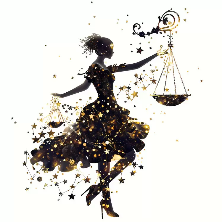 lilac color female figure glamorous fashion minimalist design gold sparkles