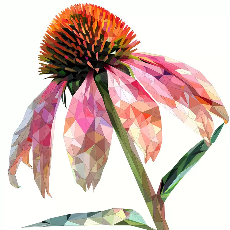 Artistic Polygon Naturalistic Abstract Deliberate