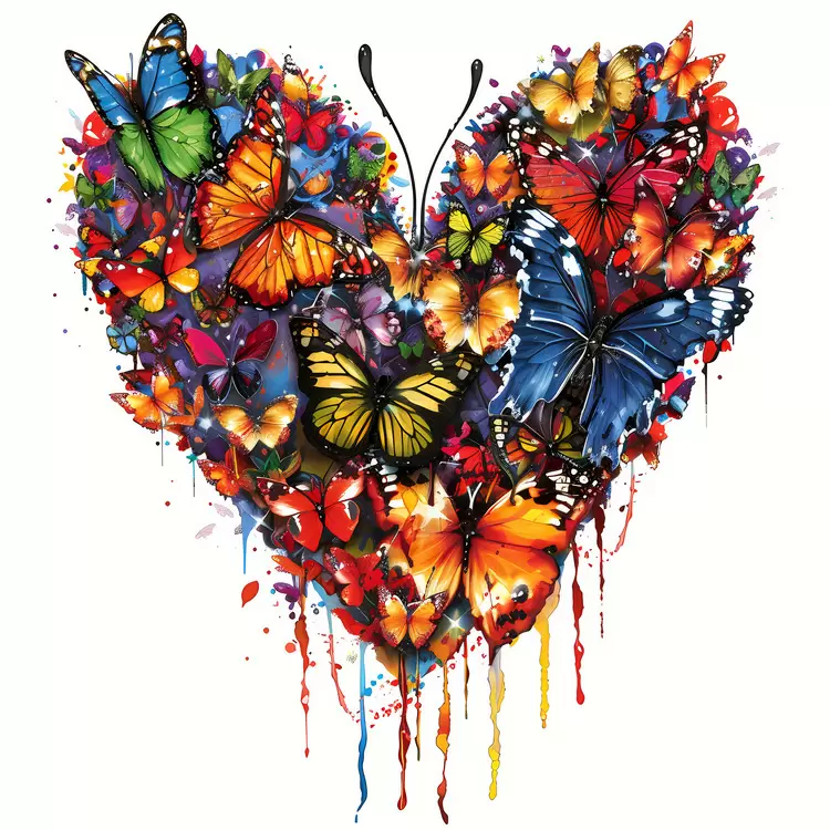 Inspiration Abstract Paint Colorful Beauty