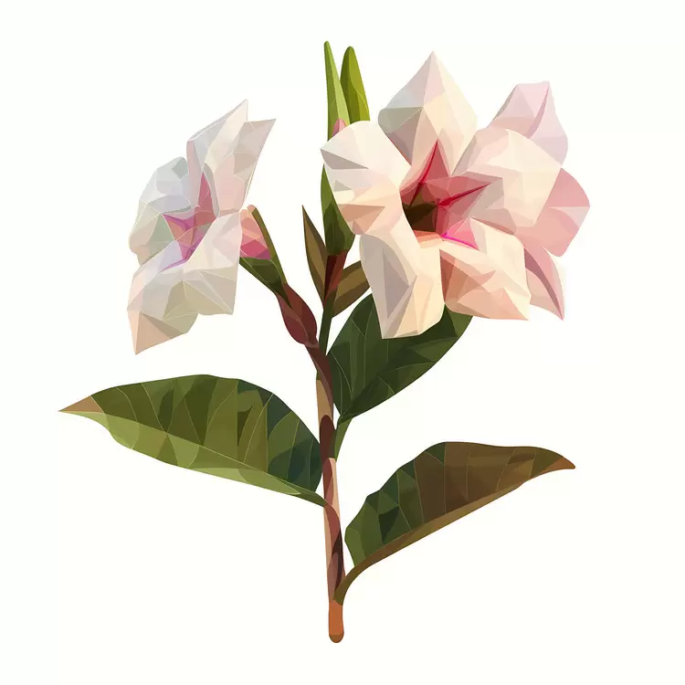 plant pink flower buds