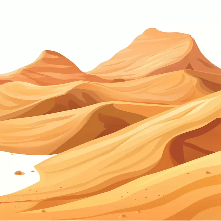 Abrupt terrain Desert dunes Rugged terrain Sandy soil Sharp terrain