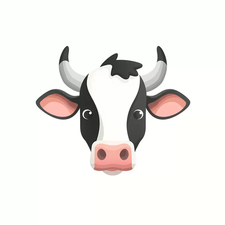 face animal human head milk portrait