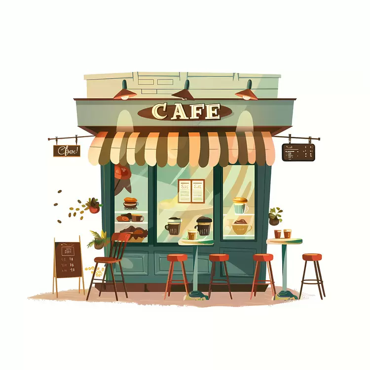cafeteria eatery lunchroom bistro Cozy cafe