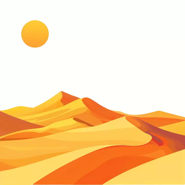 hot and dry weather bright light sunrise vast open space clear sky