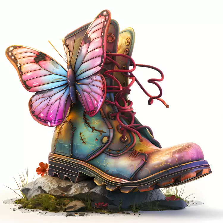 Butterfly Vibrant Whimsical Light