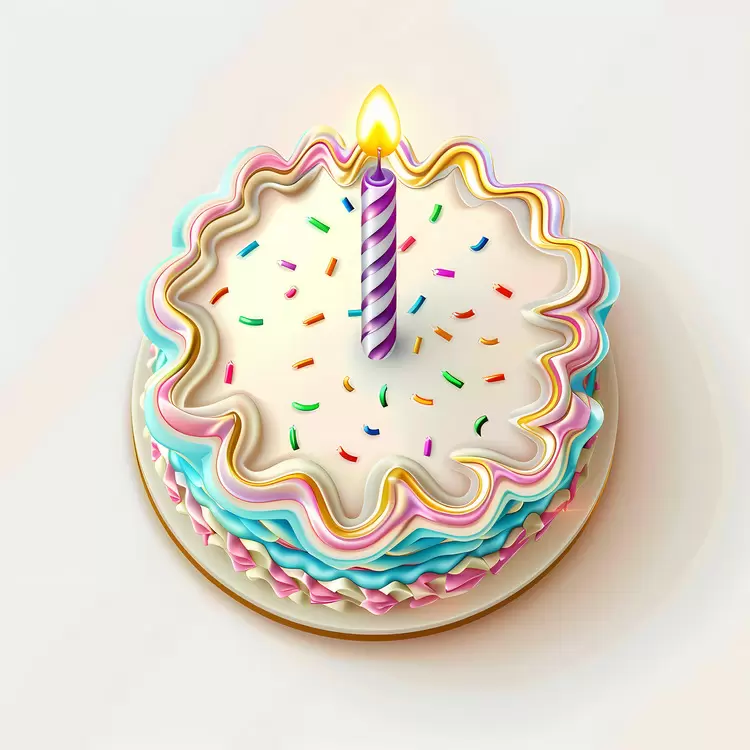 birthday cake colorful candle on a cake celebration cake cake with candle birthday dessert