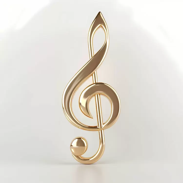 Treble clef music note Sound wave Musical note Musical symbolism