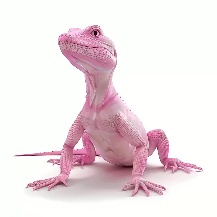 lizard pink artwork skin amphibian