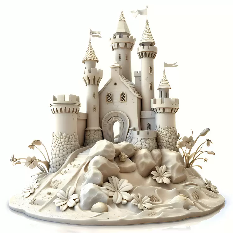 castle in the sand sand sculpture 1 being low quality and 5 being high quality sandcastle