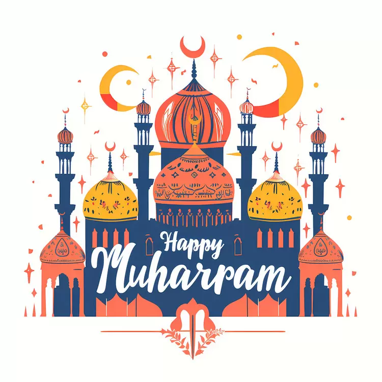 Mubarak Islamic Festival Happy Muharram Happy Eid Al Fitr