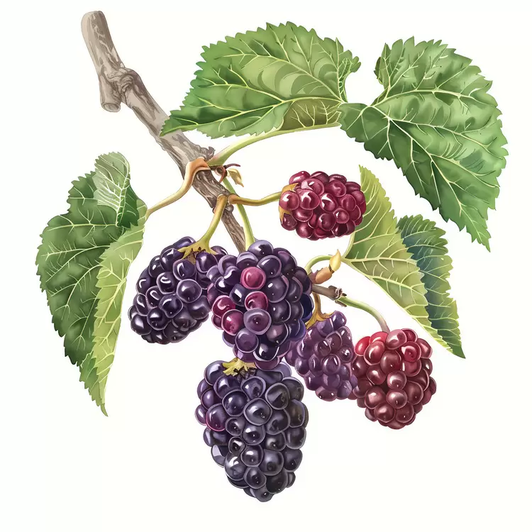 red currants raspberry strawberries elderberries mulberries