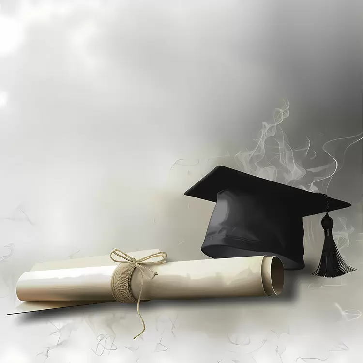 academic cap and gown mortar board graduation gown diploma academic robes