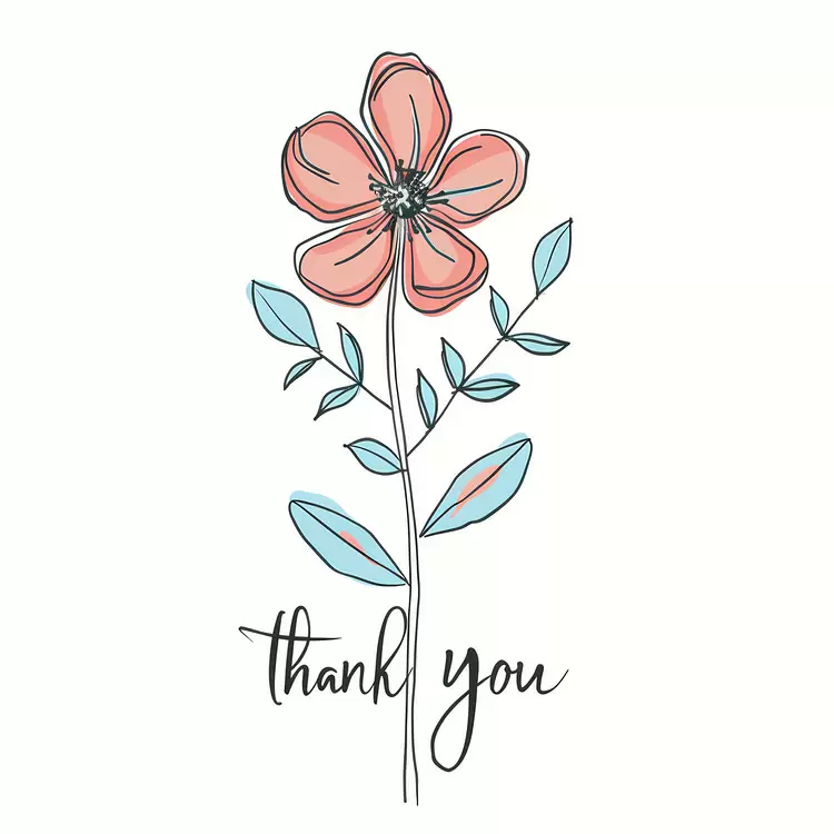 blessing gift hand drawn appreciation thanks