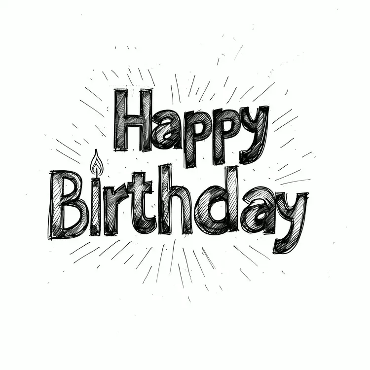 birthday invitation personalized birthday card happy birthday message hand drawn happy birthday birthday greetings