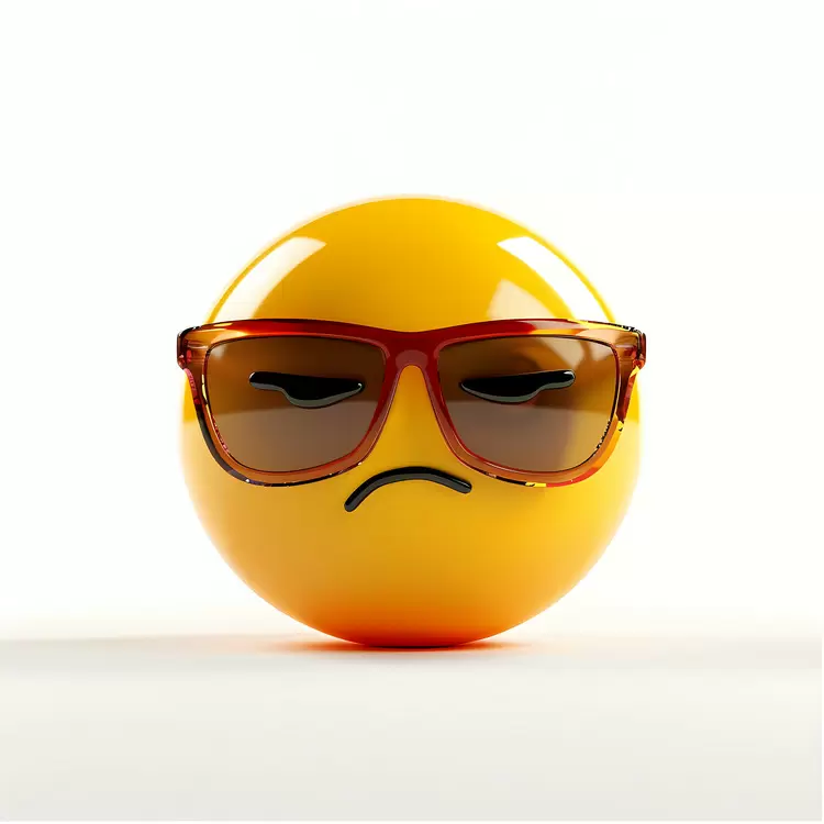 Emoticon Surprised Smiling Face Sad