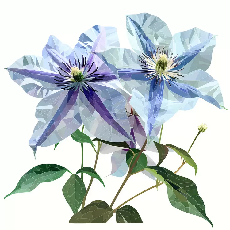 pollinia stamen green petals clematella