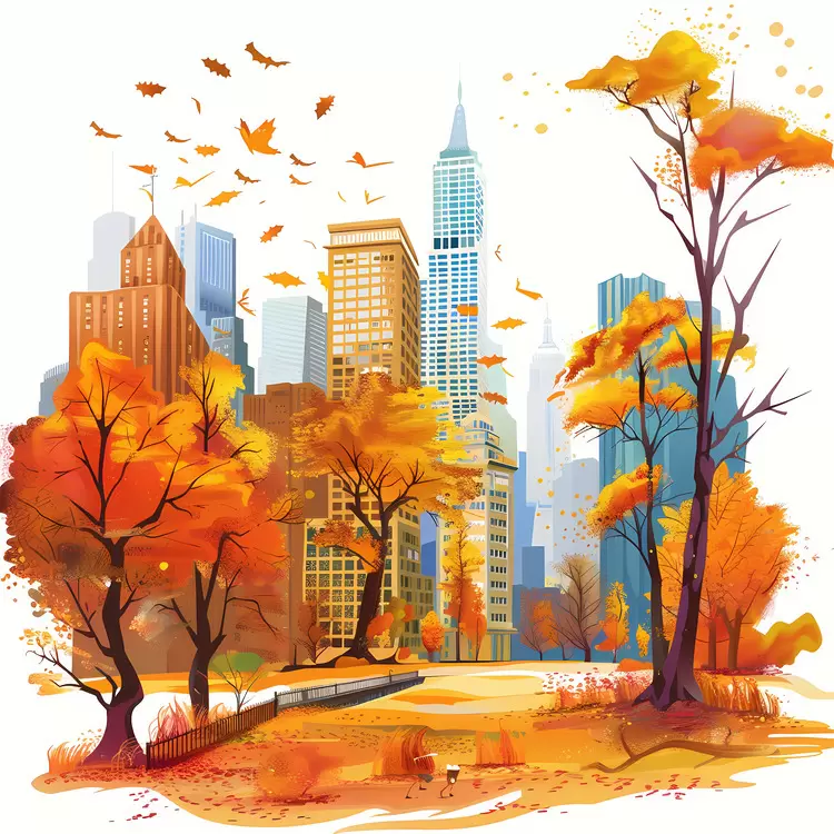 Artistic Sketch Park Colorful
