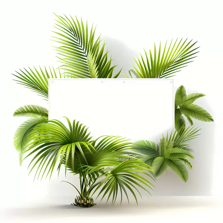 summer Foliage Tropical Vibrant Vegetation