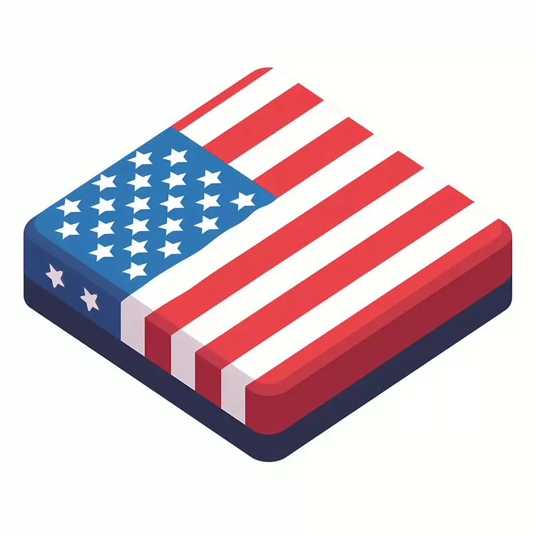 Red Star spangled banner American flag American pride Independence Day