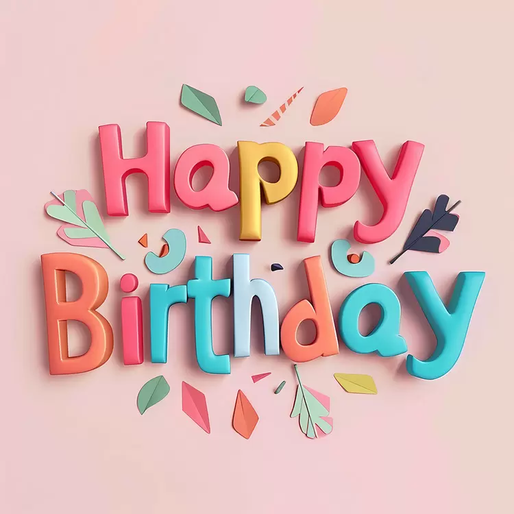 Happy birthday Celebration Chapeau Card Wishes