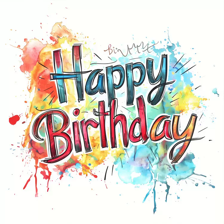 10 for   are: birthday colorful party celebration