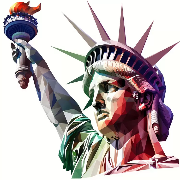 High definition 4th Of July Hand holding torch American symbol High resolution