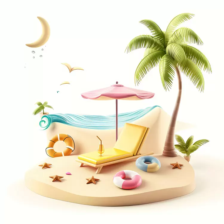 coconuts vacation tropical island sun seaside resort