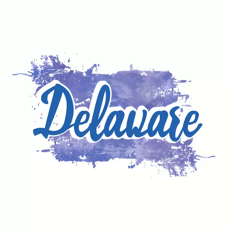 delaware ink blue typography texture