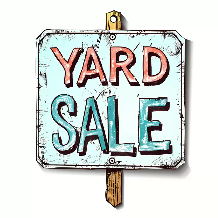 garage sale bargain sale used sale YARD SALE