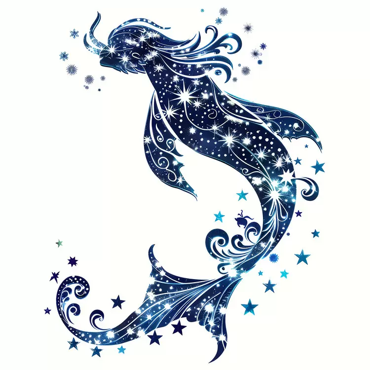 glowing sea creature Aquarius fantasy aquatic