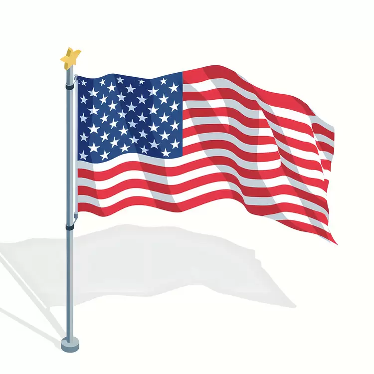 National symbol Patriotic symbol Waving Flags
