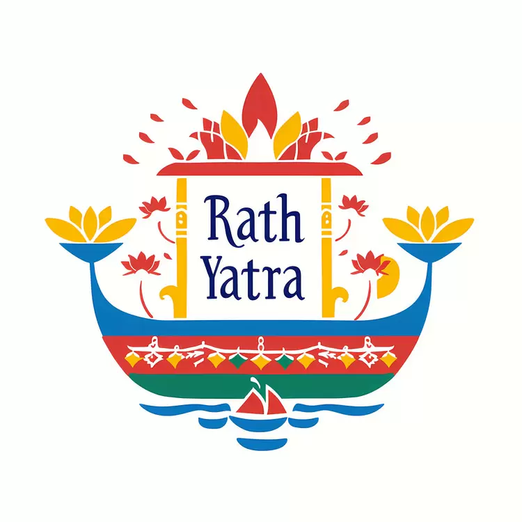 Indian water lilies tradition culture Rath Yatra
