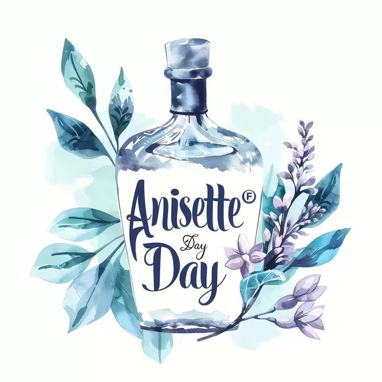 elegant herbal botanical alcohol Anisette Day