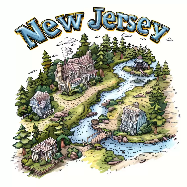 New Jersey charming nostalgic cozy humorous